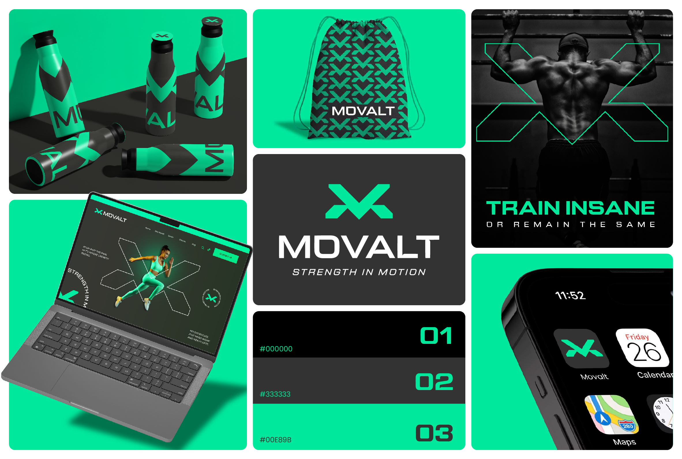 Example of Logo Design | Branding Kit & Identity